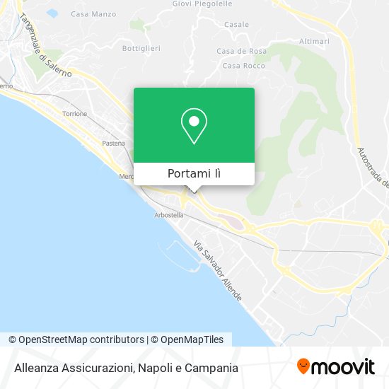 Mappa Alleanza Assicurazioni