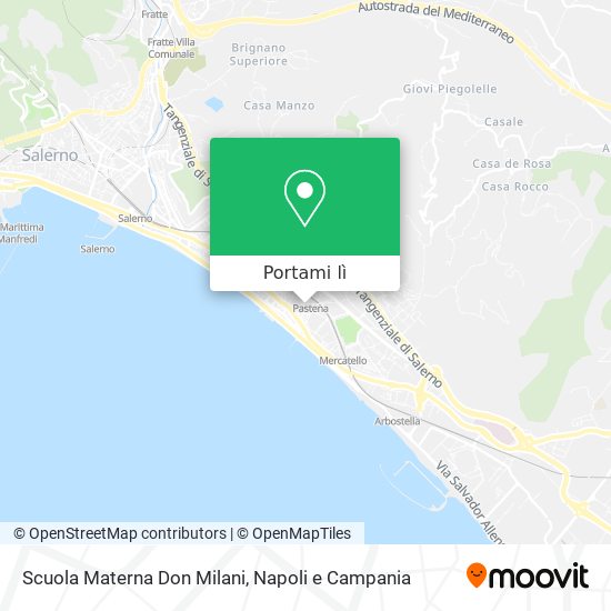 Mappa Scuola Materna Don Milani