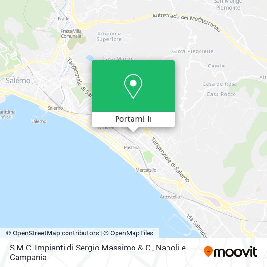 Mappa S.M.C. Impianti di Sergio Massimo & C.