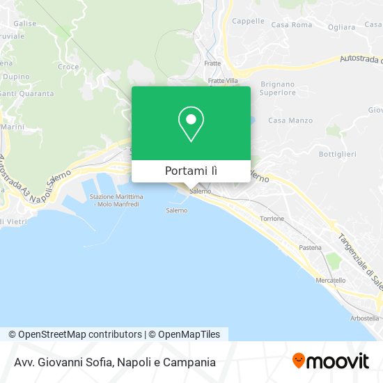 Mappa Avv. Giovanni Sofia