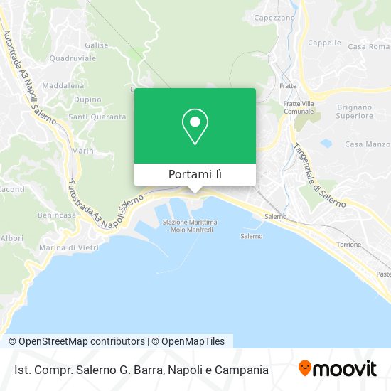 Mappa Ist. Compr. Salerno G. Barra