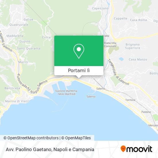 Mappa Avv. Paolino Gaetano