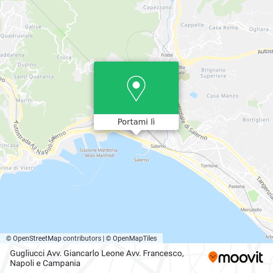 Mappa Gugliucci Avv. Giancarlo Leone Avv. Francesco
