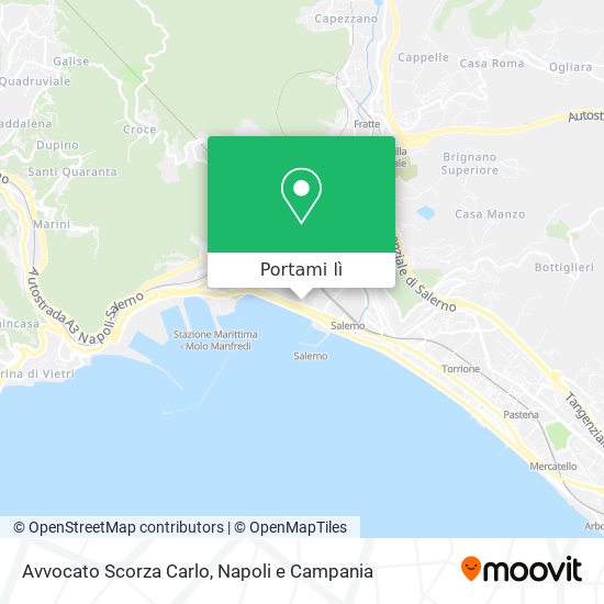 Mappa Avvocato Scorza Carlo