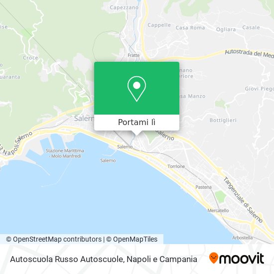 Mappa Autoscuola Russo Autoscuole