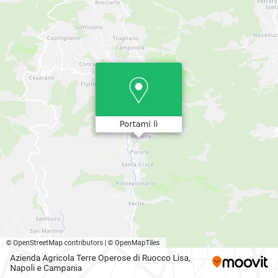 Mappa Azienda Agricola Terre Operose di Ruocco Lisa
