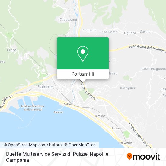Mappa Dueffe Multiservice Servizi di Pulizie