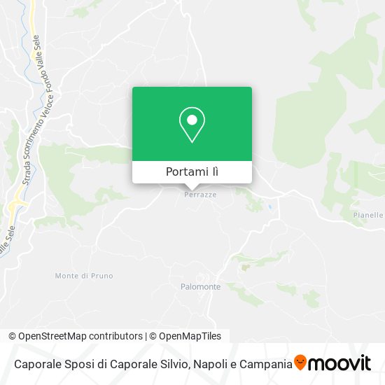 Mappa Caporale Sposi di Caporale Silvio