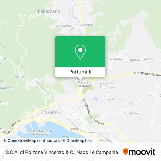 Mappa S.O.A. di Polzone Vincenzo & C.