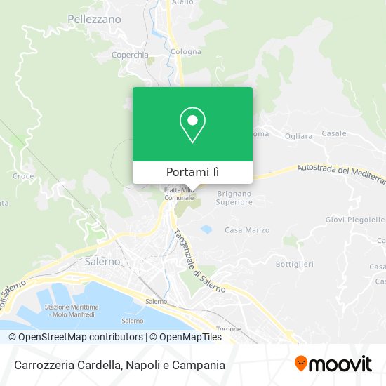 Mappa Carrozzeria Cardella