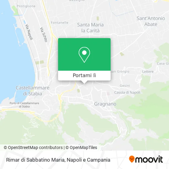 Mappa Rimar di Sabbatino Maria