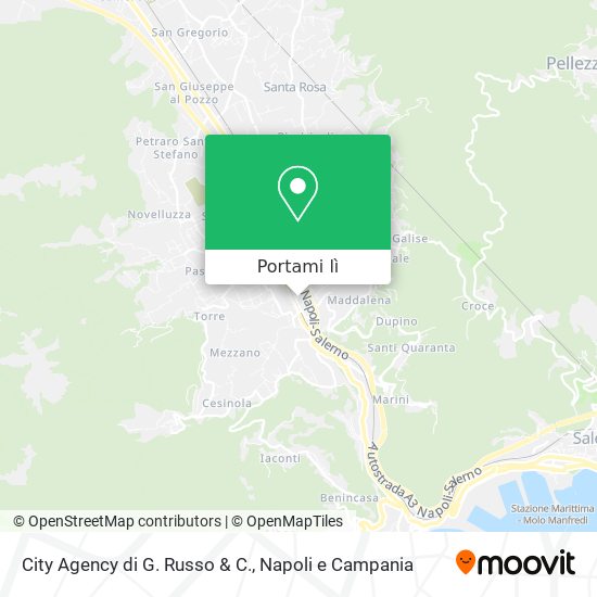 Mappa City Agency di G. Russo & C.