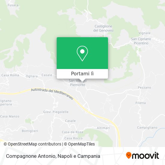 Mappa Compagnone Antonio