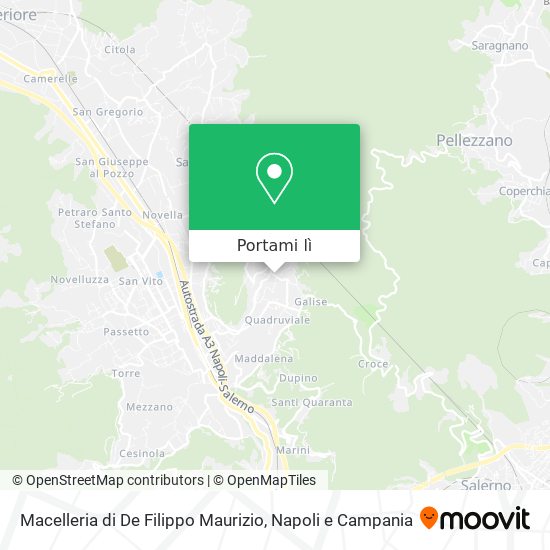 Mappa Macelleria di De Filippo Maurizio