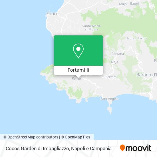 Mappa Cocos Garden di Impagliazzo