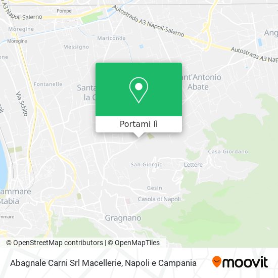 Mappa Abagnale Carni Srl Macellerie