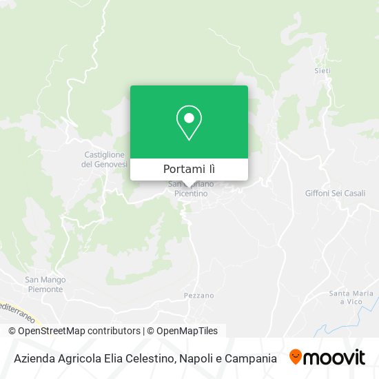 Mappa Azienda Agricola Elia Celestino