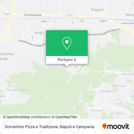 Mappa Sorrentino Pizza e Tradizione