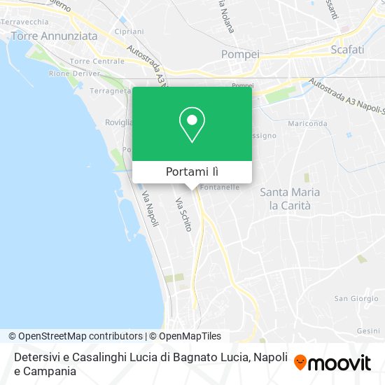 Mappa Detersivi e Casalinghi Lucia di Bagnato Lucia