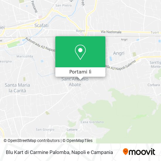 Mappa Blu Kart di Carmine Palomba