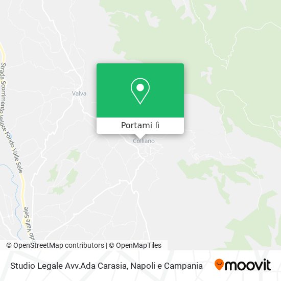 Mappa Studio Legale Avv.Ada Carasia