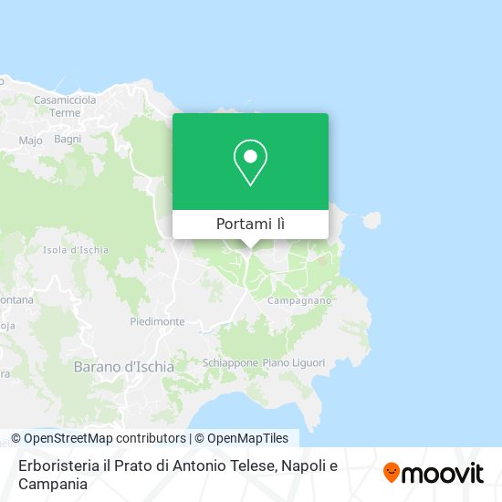Mappa Erboristeria il Prato di Antonio Telese