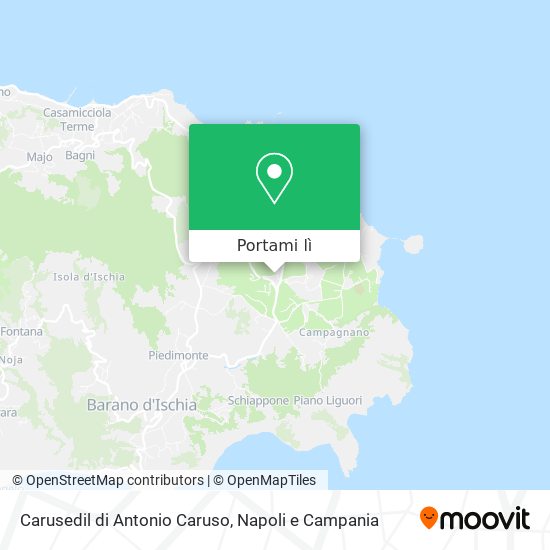 Mappa Carusedil di Antonio Caruso