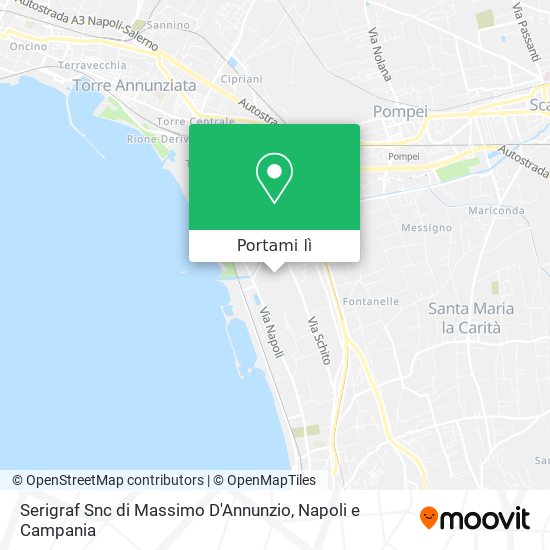 Mappa Serigraf Snc di Massimo D'Annunzio