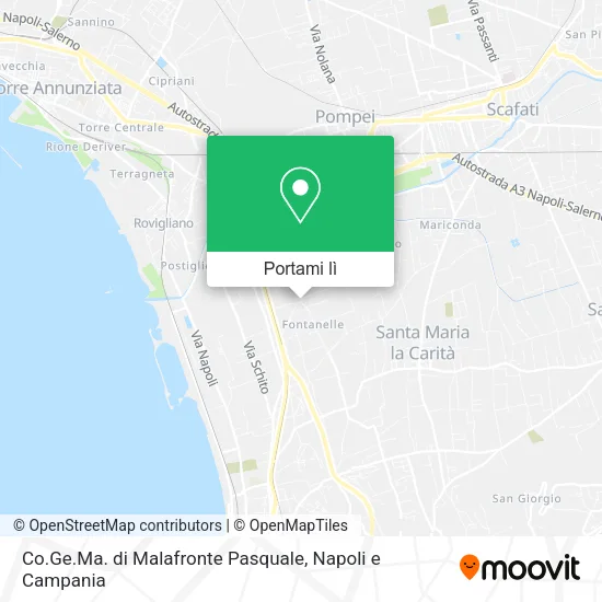 Mappa Co.Ge.Ma. di Malafronte Pasquale