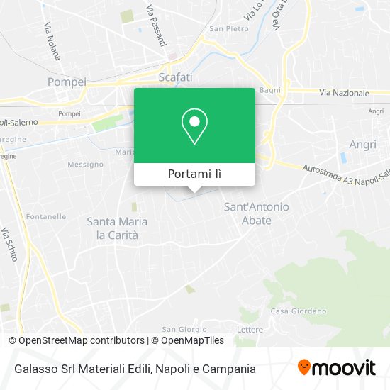 Mappa Galasso Srl Materiali Edili