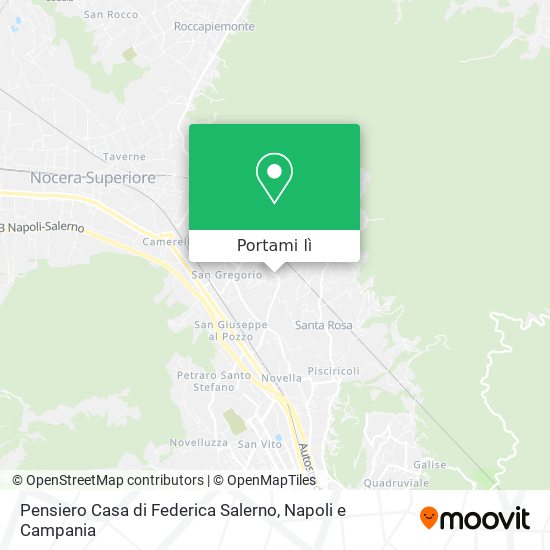 Mappa Pensiero Casa di Federica Salerno