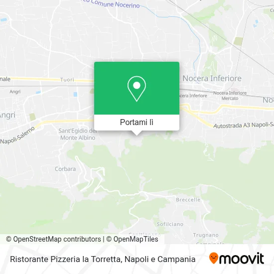 Mappa Ristorante Pizzeria la Torretta