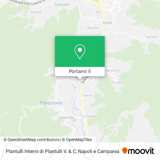 Mappa Plantulli Interni di Plantulli V. & C