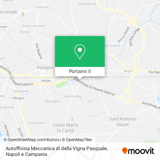 Mappa Autofficina Meccanica di della Vigna Pasquale