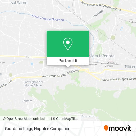 Mappa Giordano Luigi