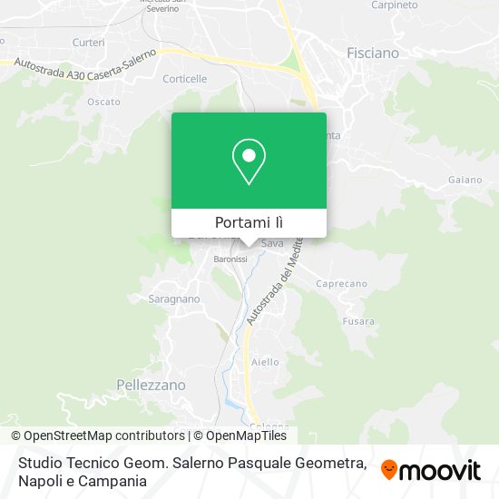 Mappa Studio Tecnico Geom. Salerno Pasquale Geometra