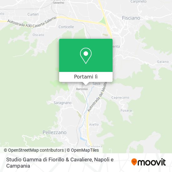 Mappa Studio Gamma di Fiorillo & Cavaliere