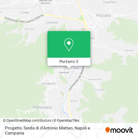 Mappa Progetto Tenda di d'Antonio Matteo