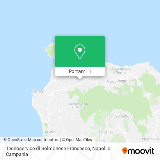 Mappa Tecnoservice di Solmonese Francesco