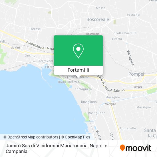 Mappa Jamirò Sas di Vicidomini Mariarosaria