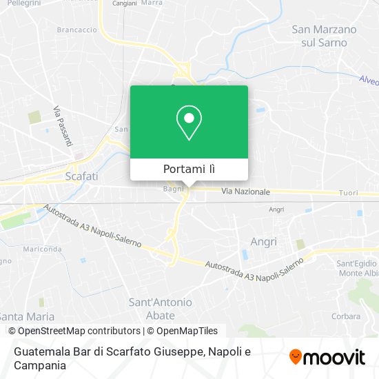 Mappa Guatemala Bar di Scarfato Giuseppe