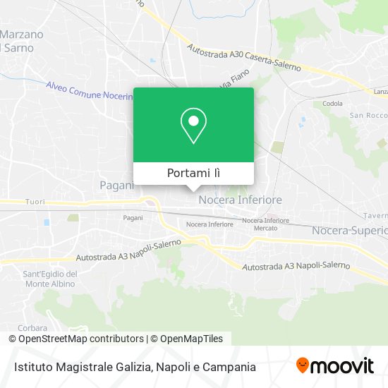 Mappa Istituto Magistrale Galizia