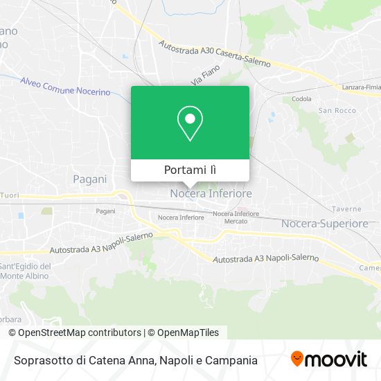 Mappa Soprasotto di Catena Anna