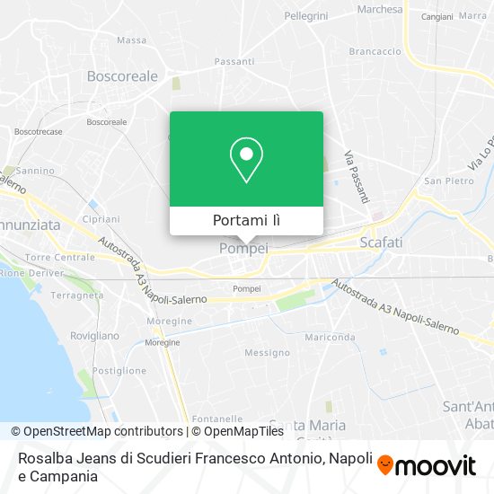 Mappa Rosalba Jeans di Scudieri Francesco Antonio