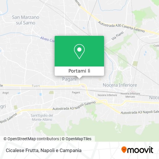 Mappa Cicalese Frutta