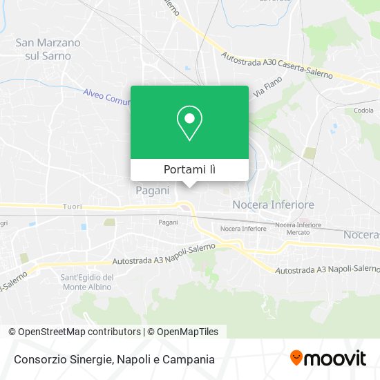 Mappa Consorzio Sinergie