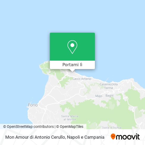 Mappa Mon Amour di Antonio Cerullo