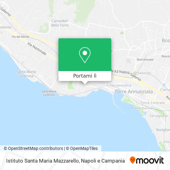 Mappa Istituto Santa Maria Mazzarello