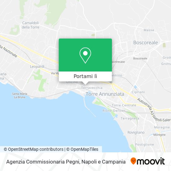 Mappa Agenzia Commissionaria Pegni