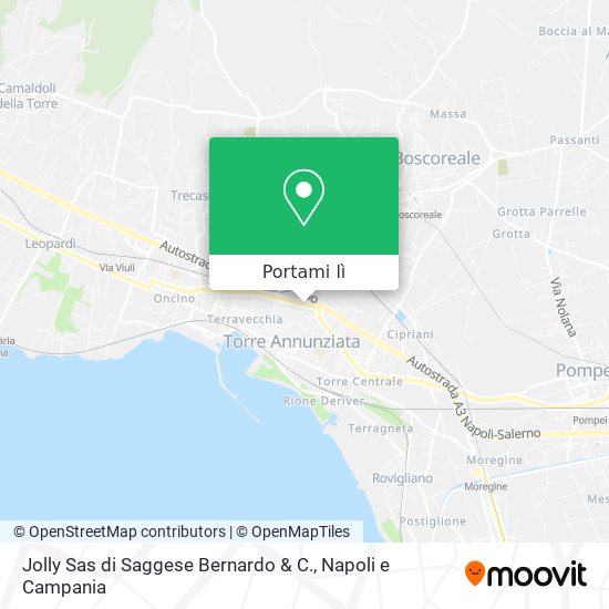 Mappa Jolly Sas di Saggese Bernardo & C.